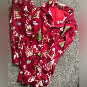 Nick & Nora Vintage Girls Pajama Set Size 12